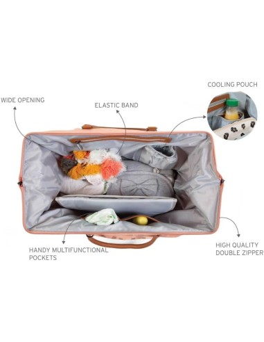 Borsa Mommy Bag CHILDHOME - Eleganza e Funzionalità per Mamme