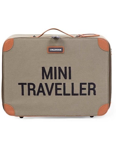 Valigia Bimbi Mini Traveller Khaki - Childhome | Shopincasa.it