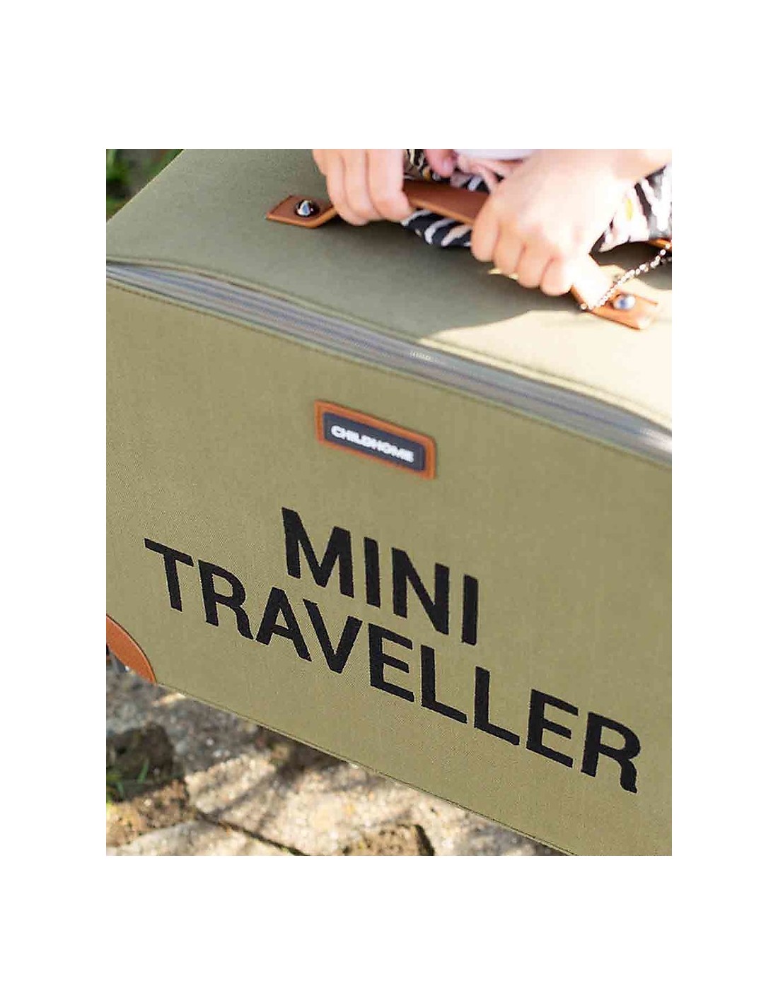 Valigia Bimbi Mini Traveller Khaki - Childhome | Shopincasa.it