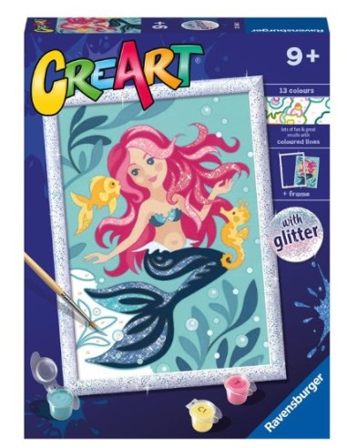 CREART 23568 18X24 SIRENA SCINTILLANTE