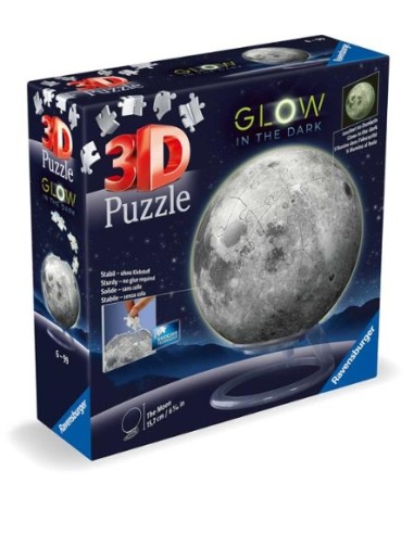 PUZZLE 3D 11586 LUNA 74PZ GLOW IN THE DARK