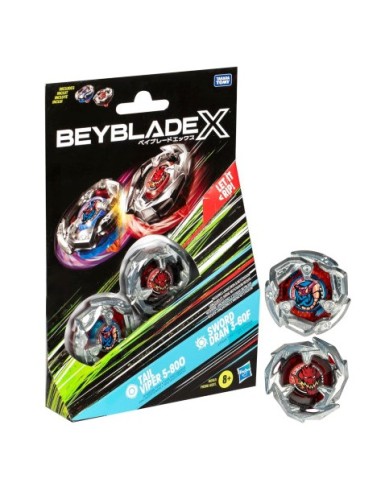 BEYBLADE X F9586 DUAL PACK ASSORTITO