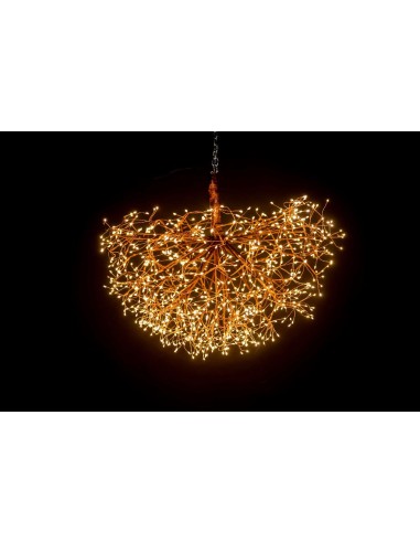 LUCI DI NATALE: vendita online Sfera Microled Rame D50 cm 912 LED Bianco Caldo di Natale - La Magia di Natale a casa tua in o...