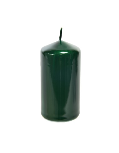 CANDELA 51700 PILLAR GLASS VERDE 10X5CM