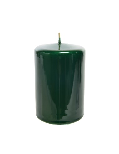 CANDELA 51748 PILLAR GLASS VERDE 12X8CM