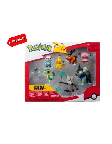 POKEMON PK070400 SET 8 PERSONAGGI SERIE4