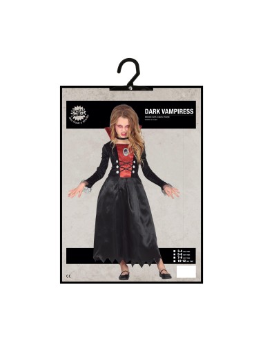 Costume Vampira Abito Taglia 10-12 Anni | Shop in Casa