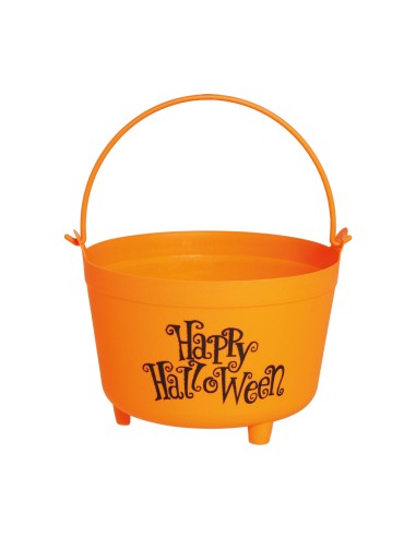 Calderone Arancione 30 cm per Halloween | Shop in Casa