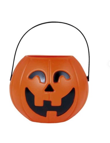 Cestino Zucca 11 cm Arancio per Halloween | Shop in Casa