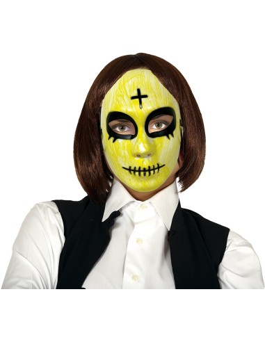 Maschera Donna PVC con Croce per Halloween | Shop in Casa