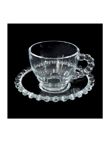 SET 6 TAZZINE CAFFE'52349 CROWN 100ML CON PIATTINO