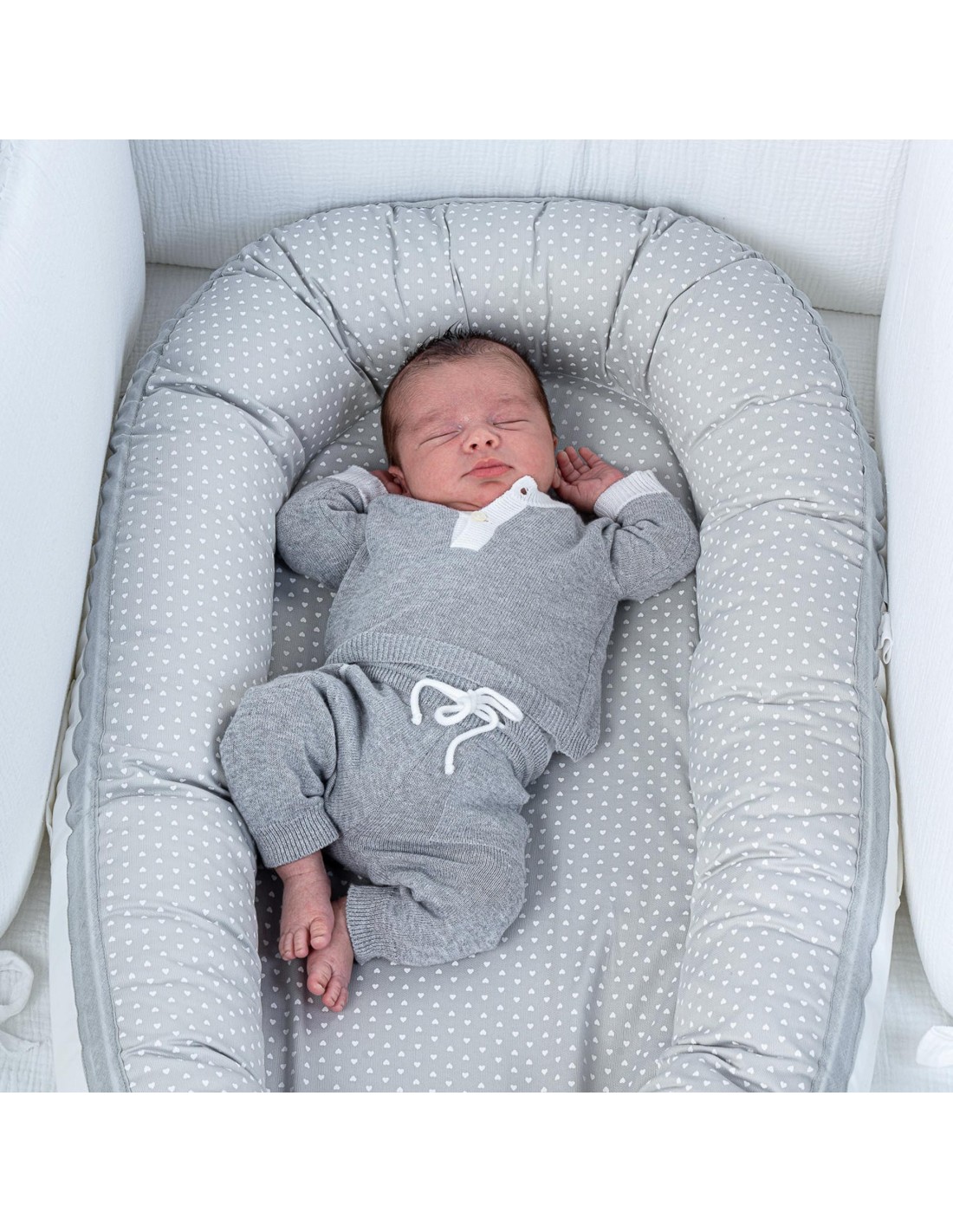 Riduttore NannaDì Spazio Relax Sleepy Grigio - Comfort per il tuo Bambino