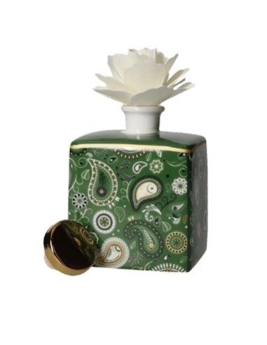 52924 DIFFUSORE FRAGRANZA SHANTI VERDE PORCELLANA