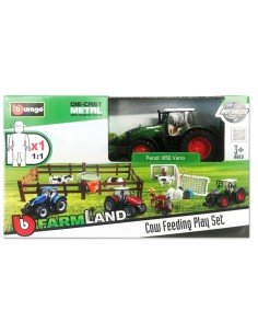 PLAYSET 18-31690 ALLEVAMENTO BESTIAME CON TRATTORE