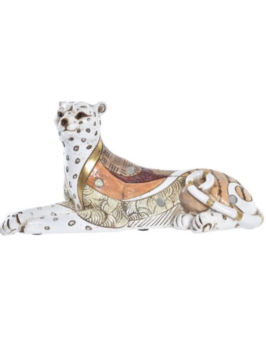 FIGURA LEOPARDO FD195832 RESINA 24X10X12CM