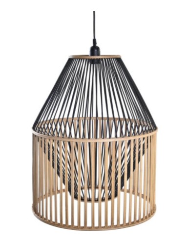 LAMPADARIO LA197138 BAMBOO 43X43X53CM NATURALE