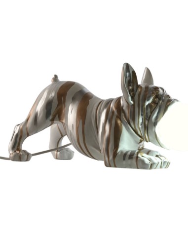 ILLUMINAZIONE: vendita online LAMPADA TAVOLO LA212851 BULLDOG 47X19X22CM RESINA in offerta