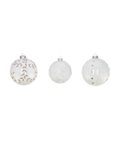 SFERA 105757 VETRO D8CM BIANCO ASSORTITO