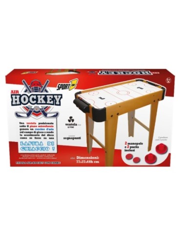 AIR HOCKEY 706200321 TAVOLO CON GAMBE 77X37X68CM