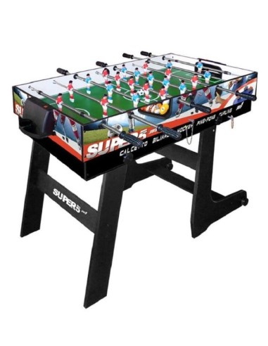 TAVOLO MULTIGIOCO 706200231 MAXI 5IN1 CON RUOTE 124X60X83CM