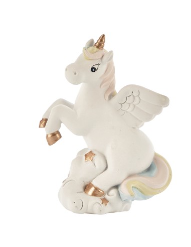 1099328 SALVADANAIO UNICORNO 14CM su Shop in Casa