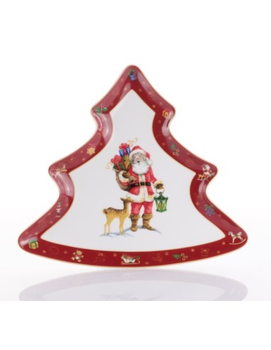 VASSOIO ALBERO 28CM GIFT NATALE