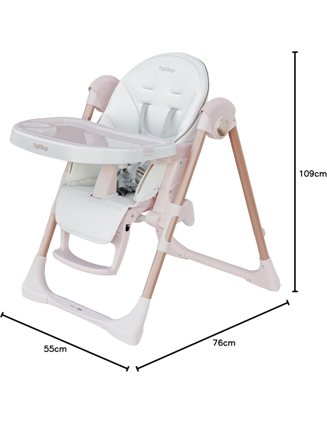 Peg Perego Seggiolone Prima Pappa Follow Me – Seggiolone per Bambina | Shopincasa.it