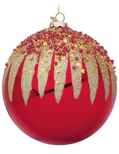 SFERA 0976279 VETRO FIREWORK D15CM ROSSO