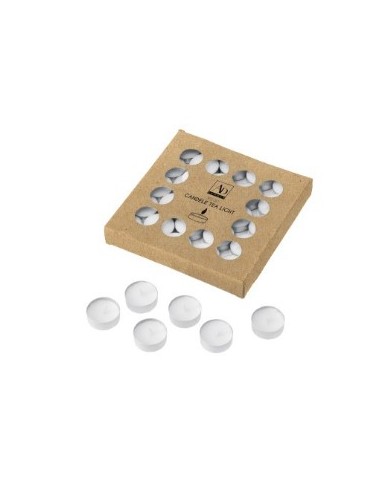 CONF 50 CANDELE 100437 TEA LIGHT 10GR BIANCO