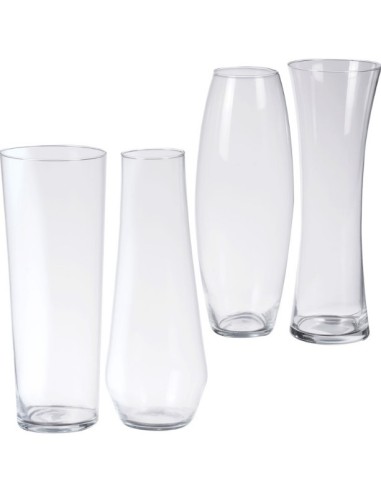 VASO 42536 REGENCY VETRO 15X50CM ASSORTITO