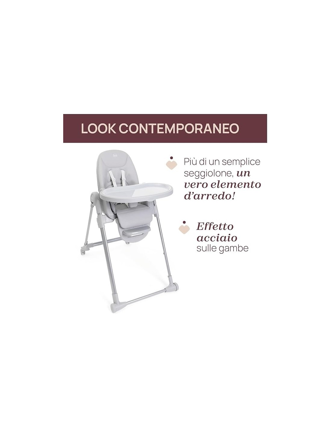 Chicco Polly Armonia Seggiolone Evolutivo - Da 0 Mesi a 40 kg | shopincasa.it