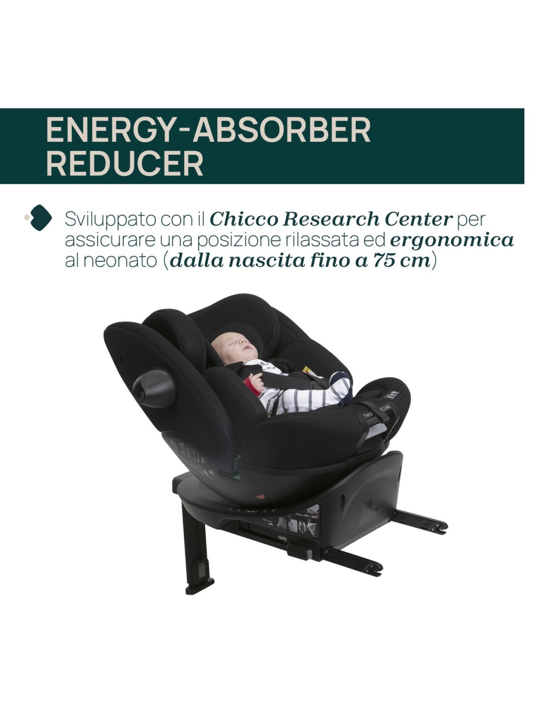 Seggiolino Auto EverOne 40-150 cm i-Size | Sicurezza dalla Nascita | shopincasa.it