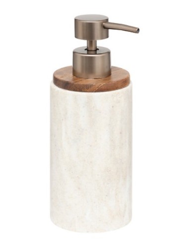 DISPENSER SAPONE 200156A RESINA 7X19CM BEIGE