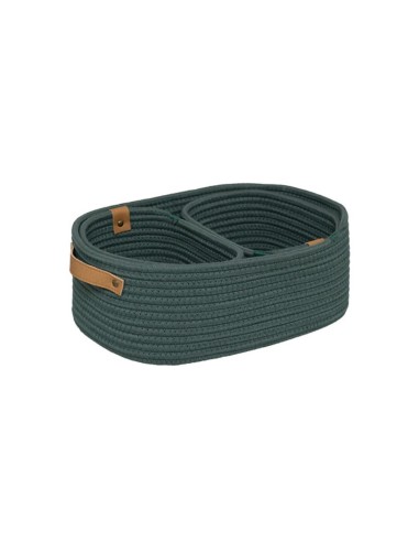 CESTINO 204911B 1 MIS POLIESTERE VERDE FORESTA