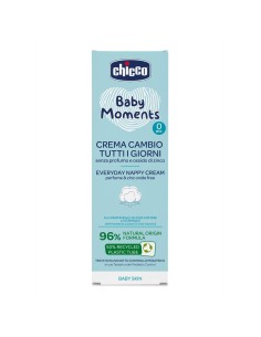 Crema per Pannolini Baby Moments Chicco - Protezione Naturale per il Tuo Bambino