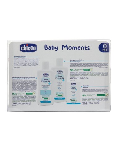 Chicco Baby Moments Set Igiene Neonato - Kit Completo per Pelli Sensibili, Idea Regalo | Shopincasa.it