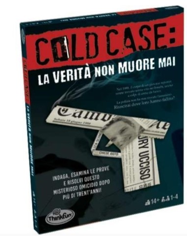 GIOCO 76466 COLD CASE:LA VERITA'NON MUORE MAI