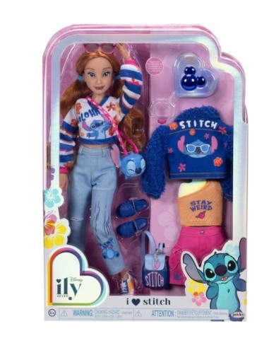 DISNEY ILY JK239344 BAMBOLA CON ACCESSORI STITCH