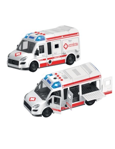 AMBULANZA 11978 MECCANICO JUNIOR VEICOLO SMONTABILE