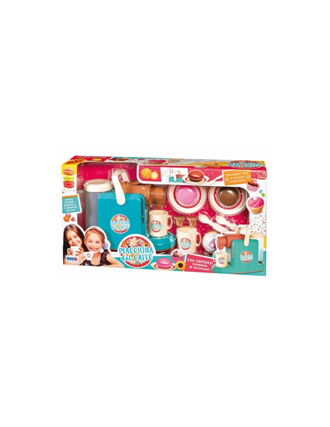 MACCHINA DEL CAFFE'11936 PLAYSET CON ACCESSORI