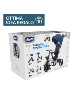 Triciclo Trike 4 in 1 Chicco - Versatile e Sicuro | Shopincasa.it