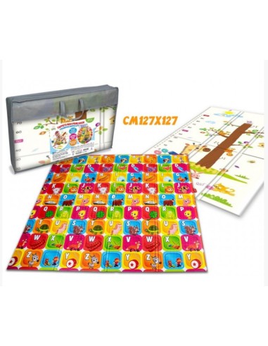 GOGO 80122 TAPPETO PIEGHEVOLE 127X127CM PRIMI GIOCHI