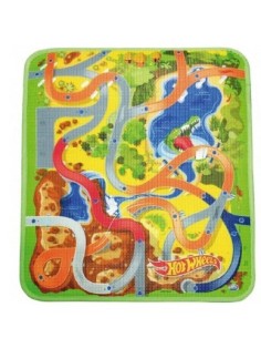 GIOCATTOLO PUBBLICIZZATO: vendita online HOT WHEELS 42022 TAPPETO PLAYMAT 70X80CM CON VEICOLO in offerta