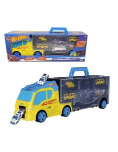 GIOCATTOLO PUBBLICIZZATO: vendita online HOT WHEELS 42041 TRASPORTER 40 CON 2 AUTO in offerta