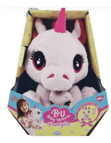 MY VIP 43556 BABY UNICORN PELUCHE FAMIGLIA