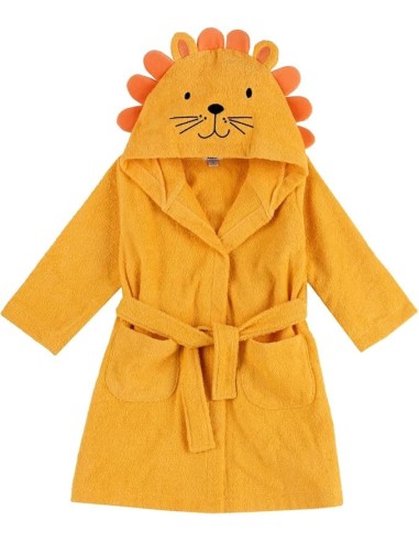 CHICCO Accappatoio Bambini Leone Giallo - 100% Cotone, 24 Mesi+ | shopincasa.it