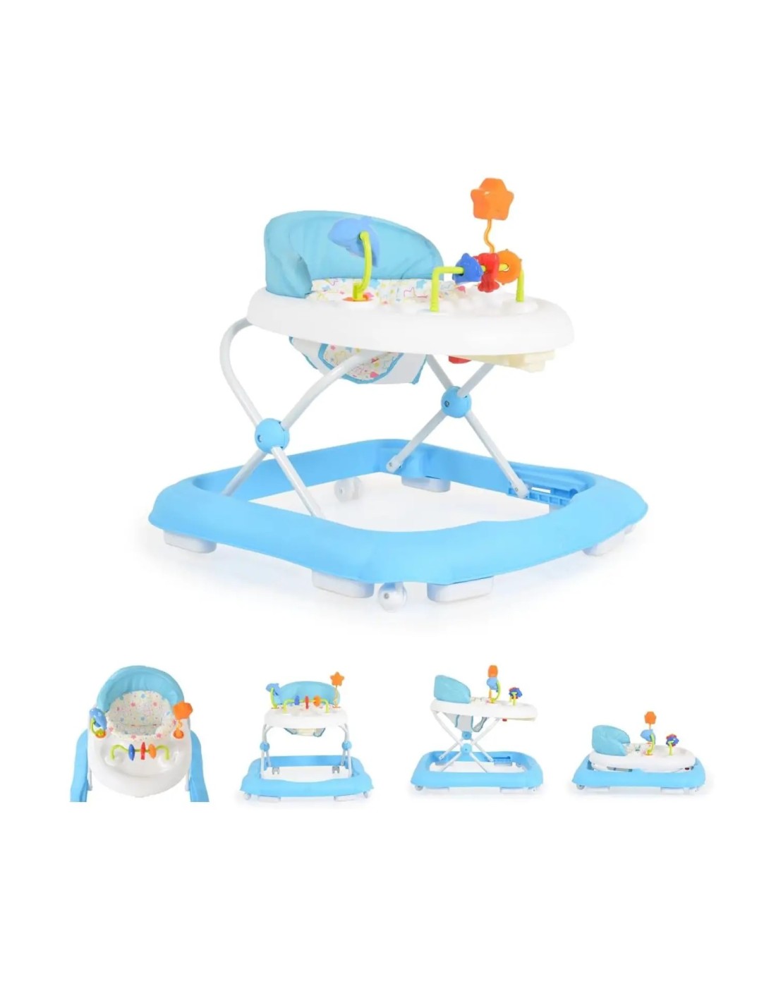 Girello Eko Blu per Bambini dai 6 Mesi | ShopInCasa