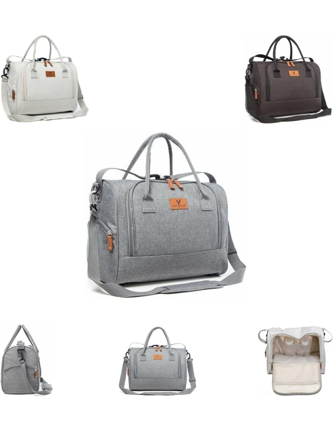 Borsa per Pannolini Jossie - Grigio | Shop in Casa