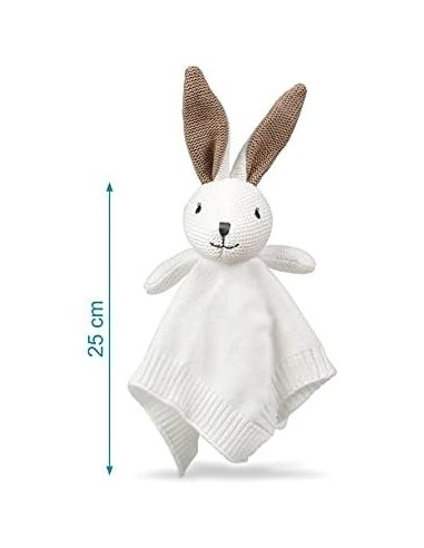 Kiokids Doudou Coniglietto in Cotone - Morbide Coccole per Bambini | Shopincasa.it