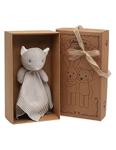 Kiokids Doudou Gattino in Cotone - Comfort e Gioco per Bambini